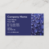 Carte de visite de plomberie (Devant)