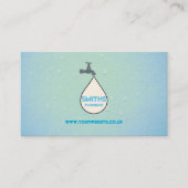 Carte de visite de plomberie (Devant)