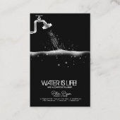 Carte de visite de plomberie (Devant)