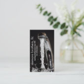 carte de visite de plomberie de robinet (Debout devant)