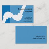 carte de visite de plombier (Devant / Derrière)