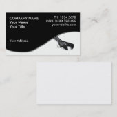 Carte de visite de plombier (Devant / Derrière)