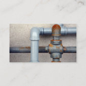 Carte de visite de plombiers (Dos)