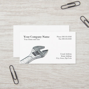 Carte de visite de plombiers