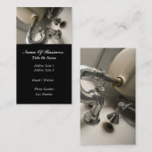 Carte de visite de plombiers (Devant / Derrière)