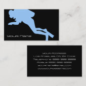 Carte de visite de plongée (Devant / Derrière)