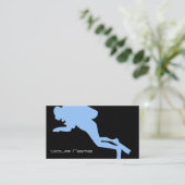 Carte de visite de plongée (Debout devant)