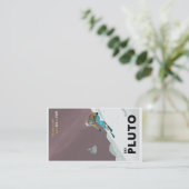 Carte de visite de Pluton de ski (Debout devant)