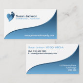 Carte de visite de podiatre (Devant / Derrière)