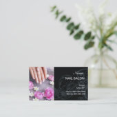 Carte de visite de poinçon de fidélité de client (Debout devant)