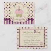 Carte de visite de point de mûre (Devant / Derrière)