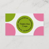 Carte de visite de point de polka (Dos)