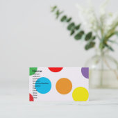 Carte de visite de point de polka (Debout devant)