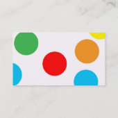 Carte de visite de point de polka (Dos)