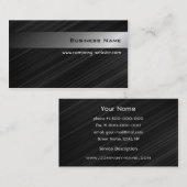 Carte de visite de pointe (Devant / Derrière)