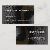 Carte de visite de pointe (Devant / Derrière)