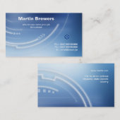 carte de visite de pointe (Devant / Derrière)