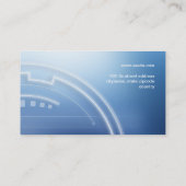 carte de visite de pointe (Dos)