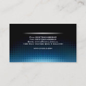 carte de visite de pointe (Dos)