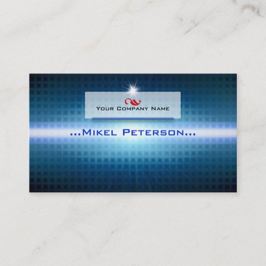 carte de visite de pointe (Devant)