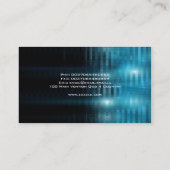 carte de visite de pointe (Dos)