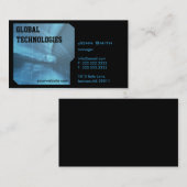 Carte de visite de pointe de technologies de la (Devant / Derrière)