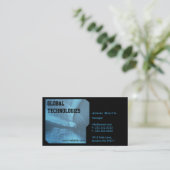 Carte de visite de pointe de technologies de la (Debout devant)