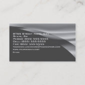 Carte de visite de pointe des affaires globales (Dos)