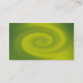 Carte De Visite De pointe - vert (Dos)