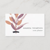 Carte de visite de pointes géométriques tendance (Devant)