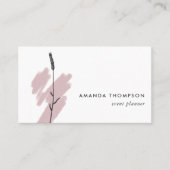 Carte de visite de pointes géométriques tendance (Devant)