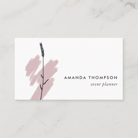 Carte de visite de pointes géométriques tendance (Devant)