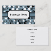 Carte de visite de points de charbon (Devant / Derrière)