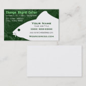 Carte de visite de poissons de carpe (Devant / Derrière)