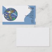 Carte de visite de poissons de Leadlight (Devant / Derrière)