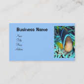 Carte de visite de poissons tropicaux (Dos)