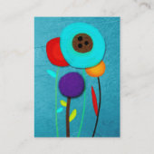 Carte de visite de Poppy (Dos)