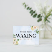 Carte de visite de post-soins de l'aquarelle de pr (Debout devant)