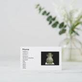 Carte de visite de pot de bronze (Debout devant)