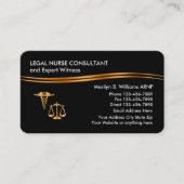 Carte de visite de praticien en soins infirmiers j (Devant)