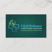 Carte de visite de pratique en médecine fonctionne (Devant)