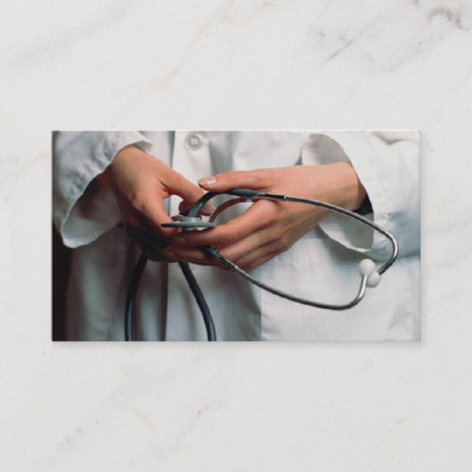 Carte de visite de pratique médicale (Devant)