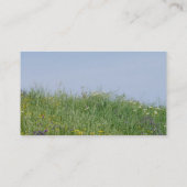 Carte de visite de pré d'été (Dos)