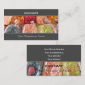 Carte de visite de première qualité de la confiser (Devant / Derrière)