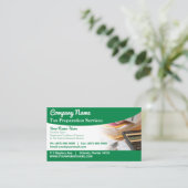 Carte de visite de préparation des déclarations (p (Debout devant)