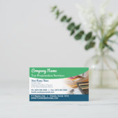 Carte de visite de préparation des déclarations (p (Debout devant)