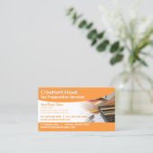 Carte de visite de préparation des déclarations (p (Debout devant)