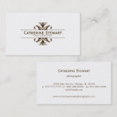 Carte de visite de présence étonnant (Devant / Derrière)