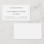 Carte de visite de procureur professionnel ordinai (Devant / Derrière)