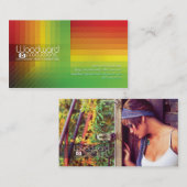 Carte de visite de productions de Woodward (Devant / Derrière)